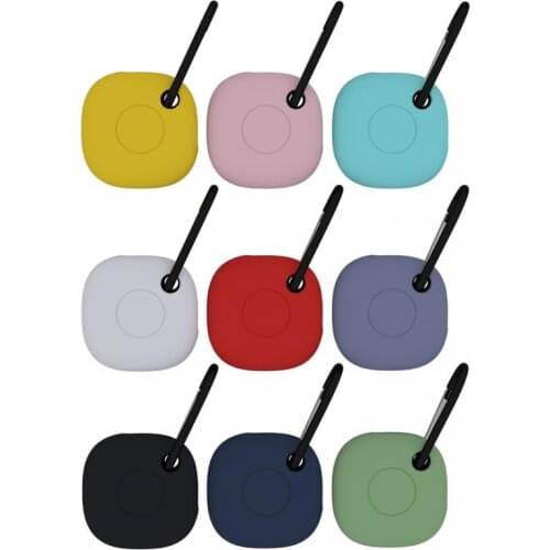 Silicone Protective Case For AirTags Shockproof Anti-fall Anti-scratch Accessories Protector Cover Shell For Air Tags Anti-Lost