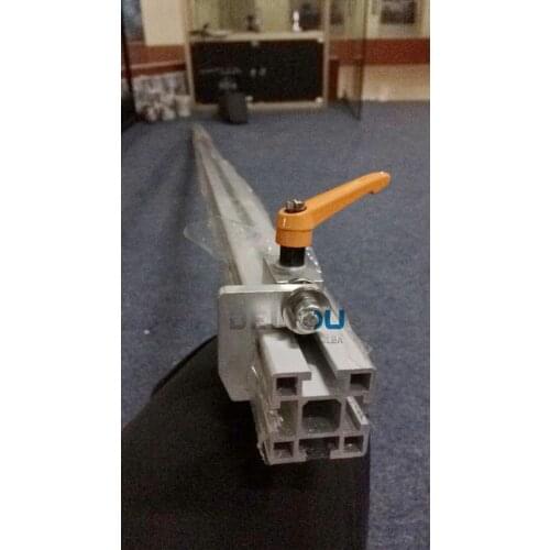 Row drill locator row drill beam row drill by ruler aluminum alloy ruler scale