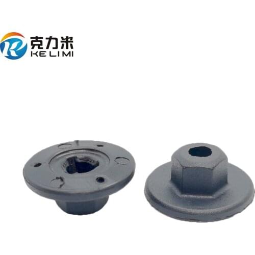 100Pcs Nylon Nut Round Fastener Fixed Clips 5mm Hole Screws Nut Retainers