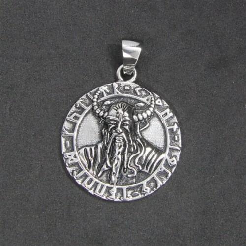 2018 Horn Soilder Man Pendant Mens 316L Stainless Steel Jewelry Fashion Biker Pendant