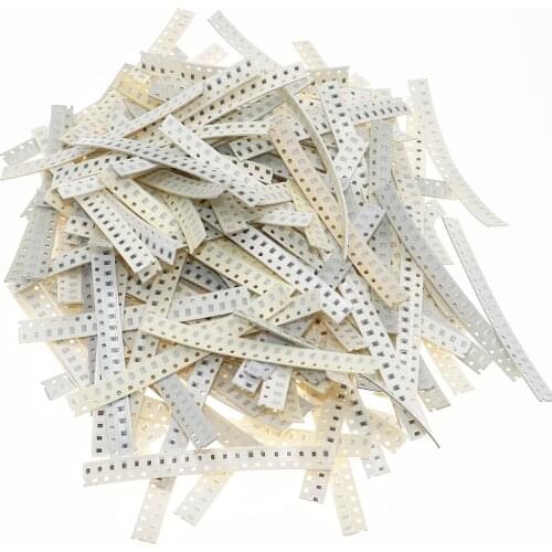 3400pcs/lot170 Value 0805 SMD Resistor Kit 0R~10MR 1/8W 5% Chip Fixed Resistor