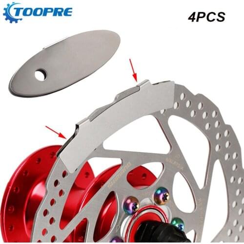 4PCS Bicycle Disc Brake Pad Adjusting Tool Mounting Assistant MTB Bike Brake Pads Rotor Alignment Tools Bike Repair Accessories