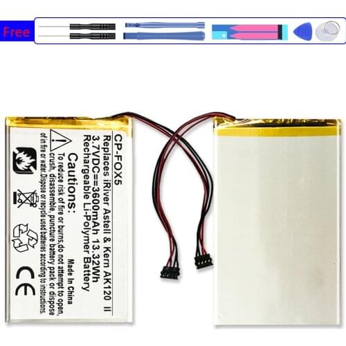 3500mah Battery for FIIO X1 X3 X5 X7 II III Speaker Music Player