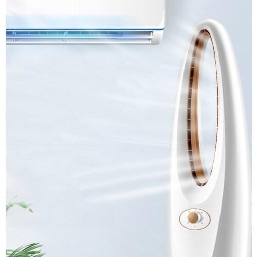 Household Silent Leafless Fan Shaking Head Remote Control Tower Fan Floor Fan Air Circulation Fan BW-301