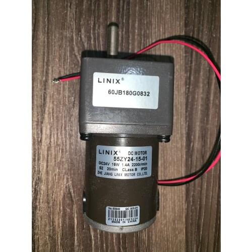 Deceleration DC Motor LINIX Motor DC Gear Motor 60JB180G0832 55ZY24-15-01 new original