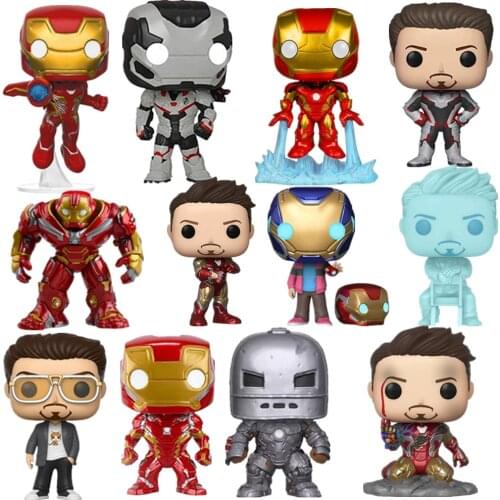 Hasbro Iron Man Hulkbuster Tony Stark Avengers Endgame Marvel Super Hero Figurine Anime Doll Action Figure Model Toy Collection