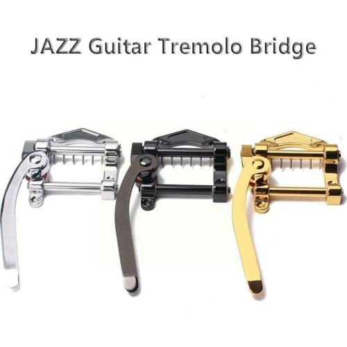 Jazz Electric Guitar Tremolo Unit Vibrato Bridge For Bigsby Tele Sg Etc Es335 Y4j0