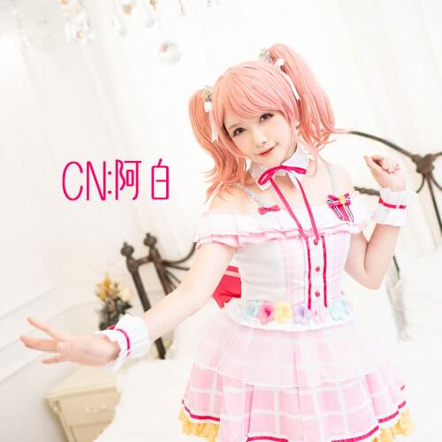 Cosplay Costume Anime Bang Dream! Aya Maruyama Pastel*Palettes Dream Illuminate Dresses Christmas Halloween Free shipping CG536