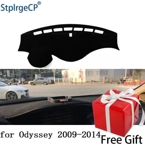 For honda Odyssey 2009-2014 dashboard mat Protective pad Shade Cushion Pad interior sticker car styling accessories
