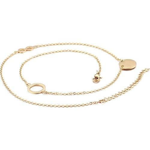 New jewelry wild single chain thin chain titanium steel clavicle necklace