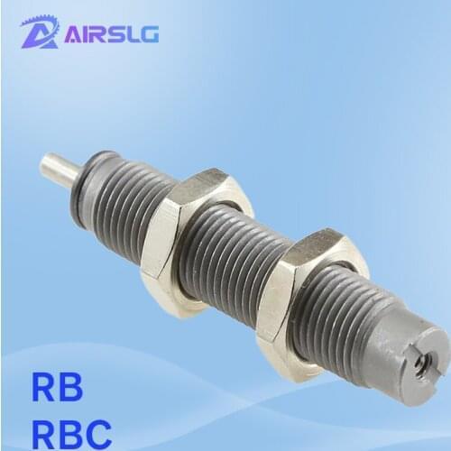 RB RBC Pneumatic Hydraulic Shock Absorber Adjustable Hydraulic Buffer RB0805 RB0604 With cap RB0806 RB1006 RB1007 RBC1007 1411