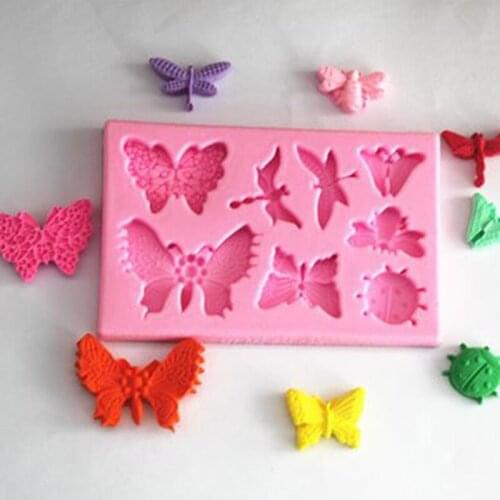 Silicone DIY Cake Animal Baking Mold Chocolate Chip Cookie Fudge Clay Cake Decorating Tool