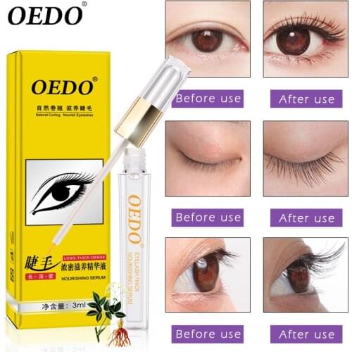 3ML Curling Eyelash Growth Eye Serum 7 Day Eyelash Enhancer Longer Fuller Thicker Lashes Eyelashes Eyebrows Enhancer Eye Care