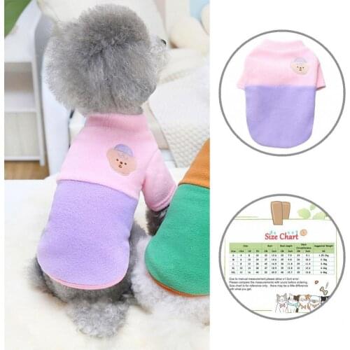 Comfortable Easy-wearing Cute Pet Puppy Sweatshirt Clothes for Medium Small Dogs