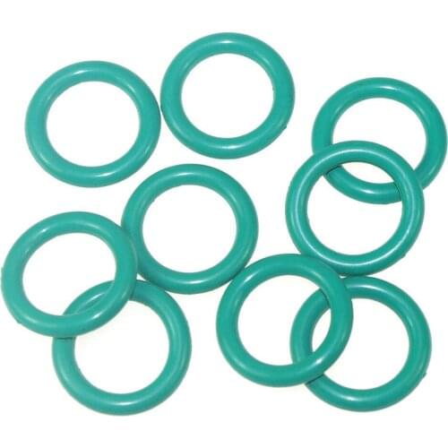 PACK OF50 Fluorine Rubber FKM Outer Diameter 4mm Thickness 1mm Seal Rings O-Rings