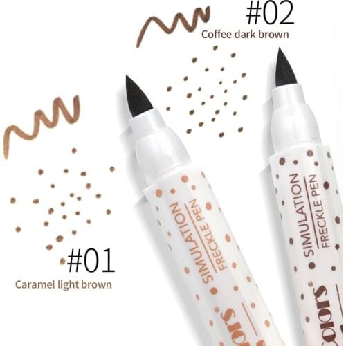 1Pc Natural Lifelike Freckle Pen Concealer Dot Spot Pen Waterproof Long Lasting Easy And Convenient Face Concealer Makeup