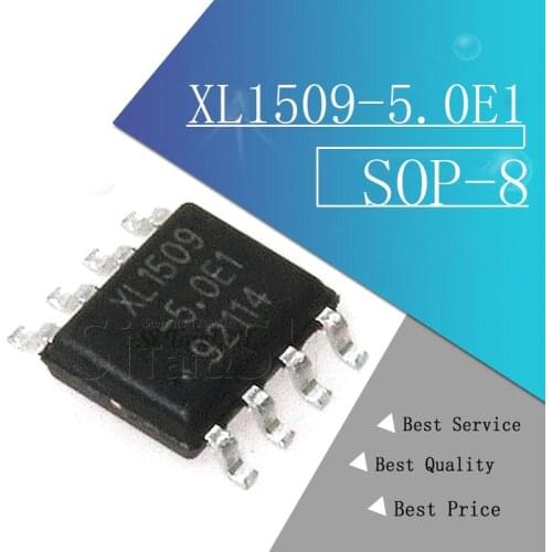 10PCS XL1509-5.0E1 SOP XL1509-5.0 SOP8 XL1509-5 XL1509 SMD new and original IC