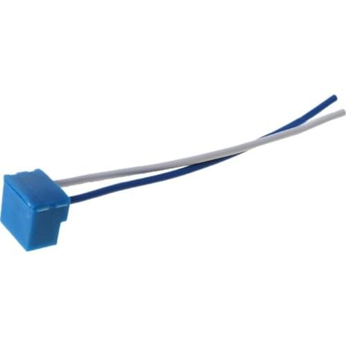 2pcs H7 Connector Female Ceramic Sockets Auto Car Bulb Lamp Adaptor With Wire P82B