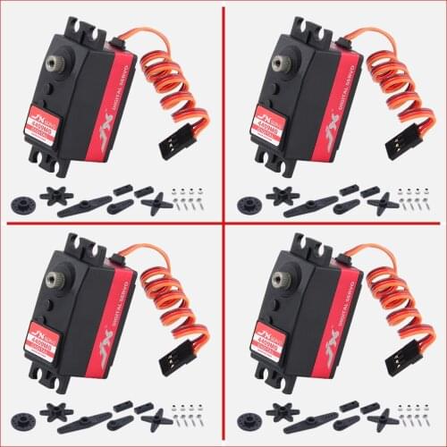 4PCS JX Servo PDI-4409MG 9.2kg Coreless Metal Gear Standard Digital High Speed Digital Standard 1/8 1/10 RC Drift Car Yokomo