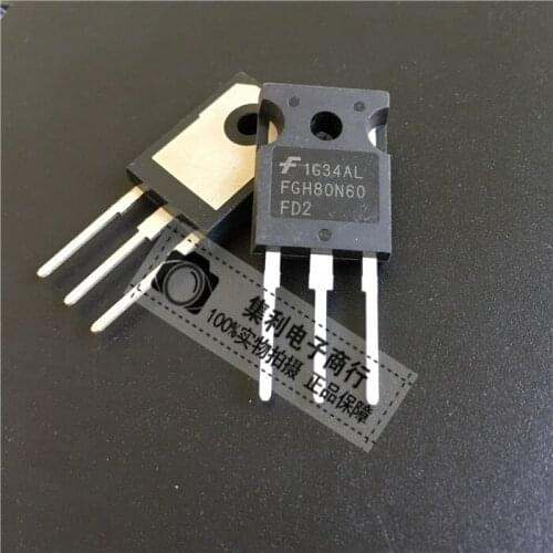 5pcs/lot FGH80N60 FGH80N60FD2 TO-247