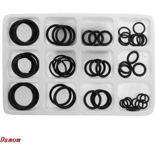 50Pcs/set Rubber O-Ring Assorted Sizes Kit For Plumbing Tap Seal Sink Seal Thread MAR13_0