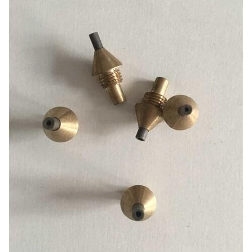 4pcs Dental Lab Sandblasting Machine Blaster Pen Tip Nozzle Brass Dental Lab Instruments