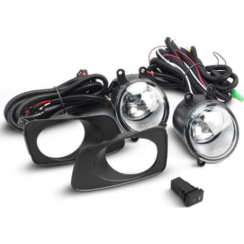 Car Front Fog Lights Daytime Running Light Fog Lamps for Toyota Corolla Axio 2007-2011 Car Accessories