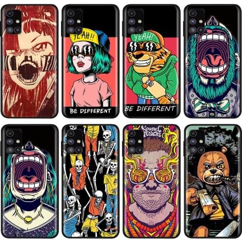Cool street fashion For Samsung Note 20 10 8 9 M02 M31 S M60S M40 M30 M21 M20 M10S F62 M01 Ultra Pro Plus Phone Case