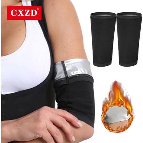 CXZD Women Sauna Sweat 1Pair Silver ion coating Hot Thermo Fat Control Body Shapers Fitness Stretch Control Waist Slim