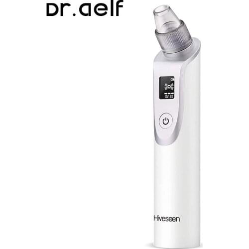 Electric Blackhead Remover USB Rechargeable 5 Multi-Functional Probe Extractor for Pimple Pore Comedone 2 Colors Beauty Lamp