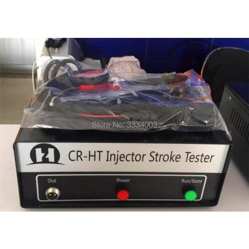CR-HT common rail injector nozzle electric magnetic valve armature lift travel stroke measure tester tool