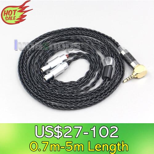 LN006423 8 Core Headphone Earphone Cable For Sennheiser HD800 HD800s HD820s HD820 Enigma Acoustics Dharma D1000