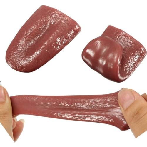 New Hot Magic Tricks Horror Funny False Simulation Tongue Decompression Toy Halloween Prank Children Kids Magic Props Magic Toy