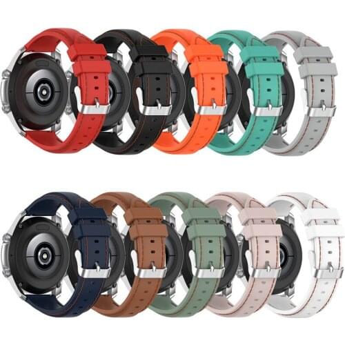 20mm/22mm watch strap for Samsung Galaxy watch 3 45mm/42mm/Active-2 Gear S3 Frontier silicon bracelet Huawei GT/2/2e strap 46 mm