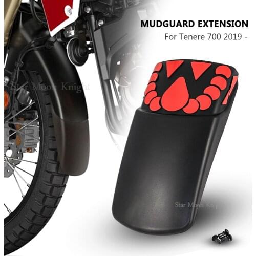 TENERE 700 Motorcycle Front Fender Mudguard Extender Extension Refit FOR Yamaha Tenere 700 Tenere700 From 2019 2020