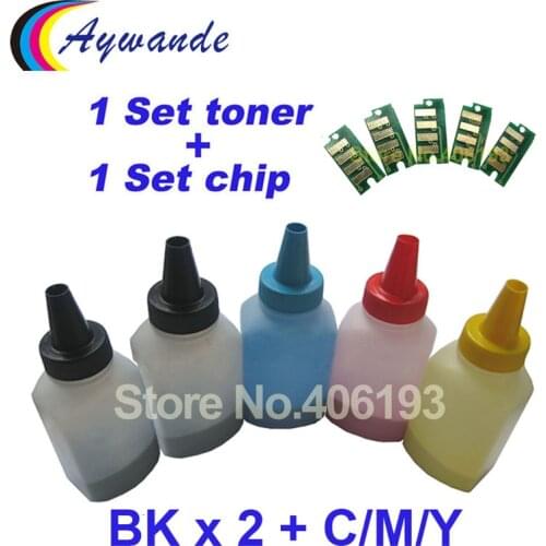 Refill toner Powder and Reset chip for Xerox Phaser 6000 6010 WorkCentre 6015 106R01631 106R01632 106R01633 106R01634