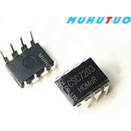 10PCS The power management chip CSC7203 replaces the DK1203 built-in triode DIP8