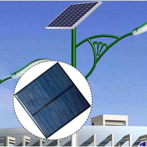 6V Solar Panel Mini Solar System DIY 140MA Solar Panel Charger Battery Portable Cell Solar Cell Phone F0S2