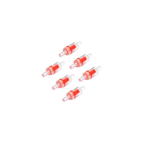 Aquarium Air Pump Check Valves Plastic One Way Non-Return Check Valve 5 pcs