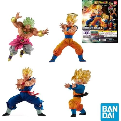 Bandai Genuine Dragon Ball Super VS Dragon Ball Figures Son Goku Goten Broli Gacha PVC Anime Figurine Action Decration Kids Toys