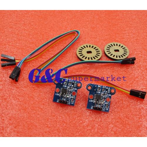 HC-020K Double Speed Measuring Sensor Module + Photoelectric Encoders Kit diy electronics