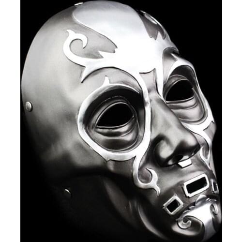 Death Eater Mask Resin Skull Mask Anime Mask Cosplay Party Bauta Mask Halloween Costume Film Theme Mask