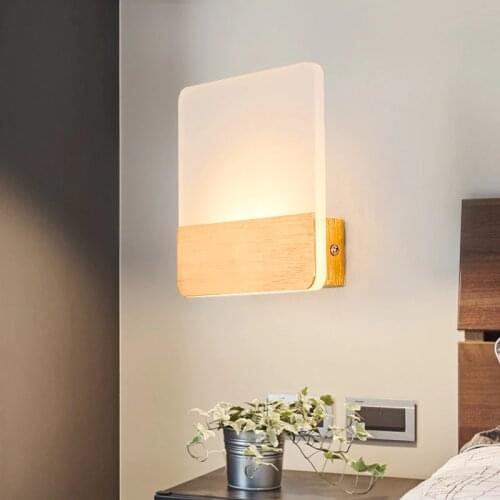 Creative And Simple Wall Light Hotel Study Corridor Bedroom Bedside Led Wall lamp Mount Lighting Modern Light Fixtures
