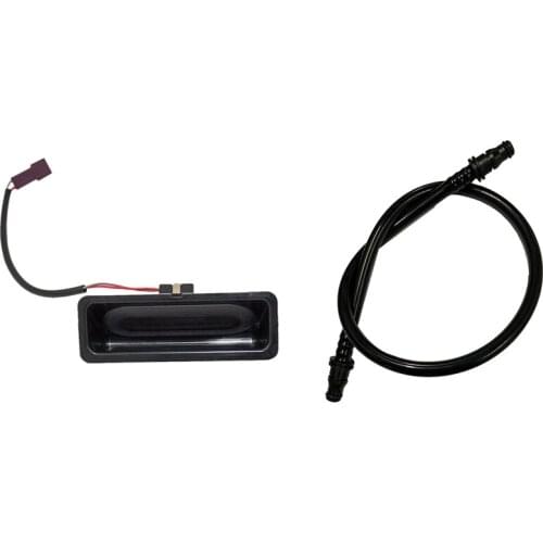 LBER Radiator Hose Coolant Recovery Line 2115010625 for Mercedes with Car Trunk Lock Push Button Handle Switch for BMW