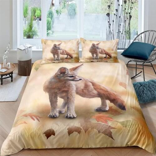 Cartoon 3d Bedding Set Home Textiles Animals Duvet Cover Set Child Kids Bedding Bedclothes Soft Lightweight Comforter Cover