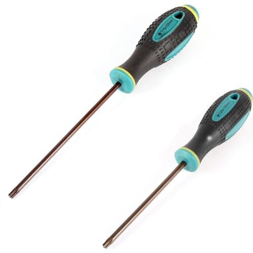 Nonslip Handle Grip 100mm Long T15 Torx Point netic Tip Screwdriver