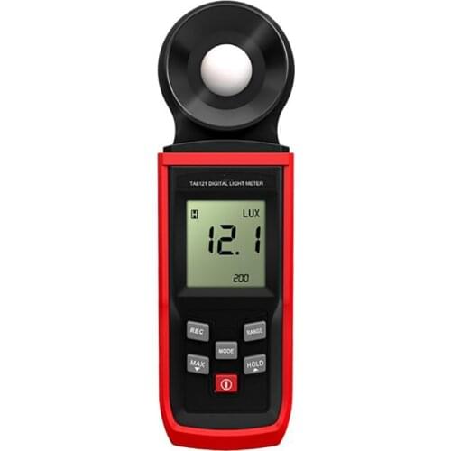 Light Meter Digital Illuminance Meter, 0-100,000 Lux, Lux/FC Unit, Data Hold and LCD Display for Plants and LED Lights