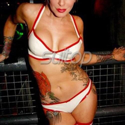 Suitop latex Exotic underwear for women