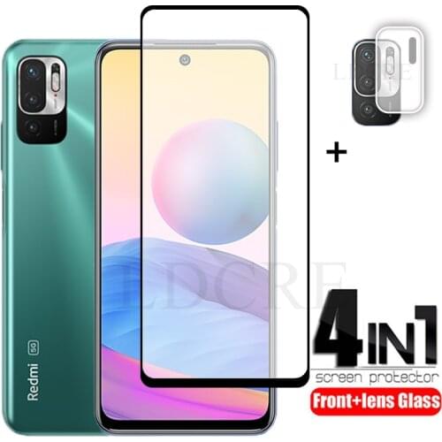 Full Glass For Xiaomi Redmi Note 10T 5G Glass Protective Glass For Xiaomi Redmi Note 10T 5G Camera Flim Lens For Redmi Note 10T