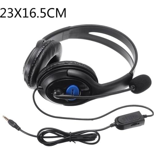 Wired Gaming Headset Over-ear Headphones Computer Gaming Headphone with Mic for PS4/Laptop/Desktop PC 3.5mm Jack Audio Devices